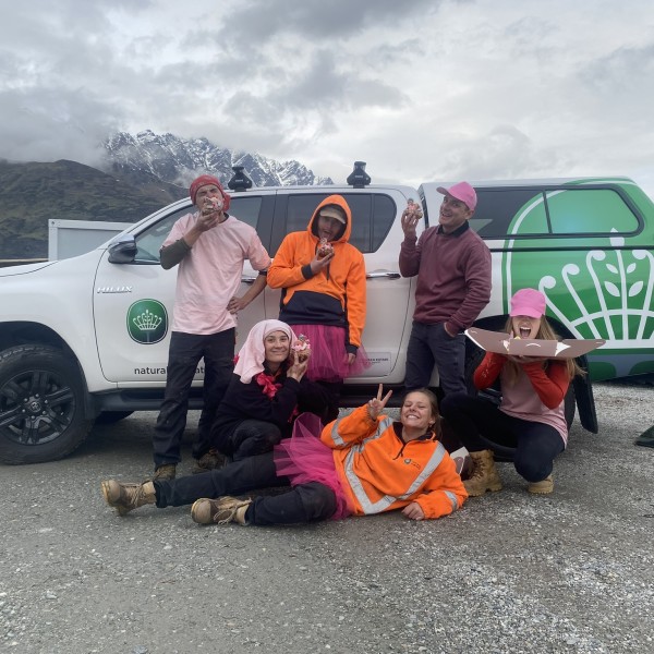 Pink Shirt Day in Queenstown Natural Habitats