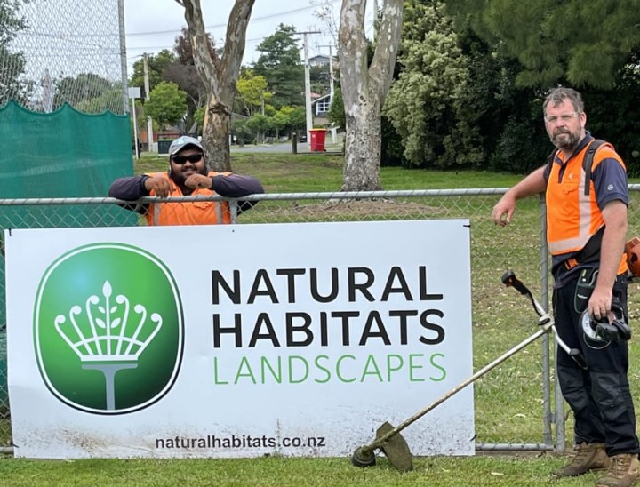 Helping out in the Waikato Natural Habitats 4